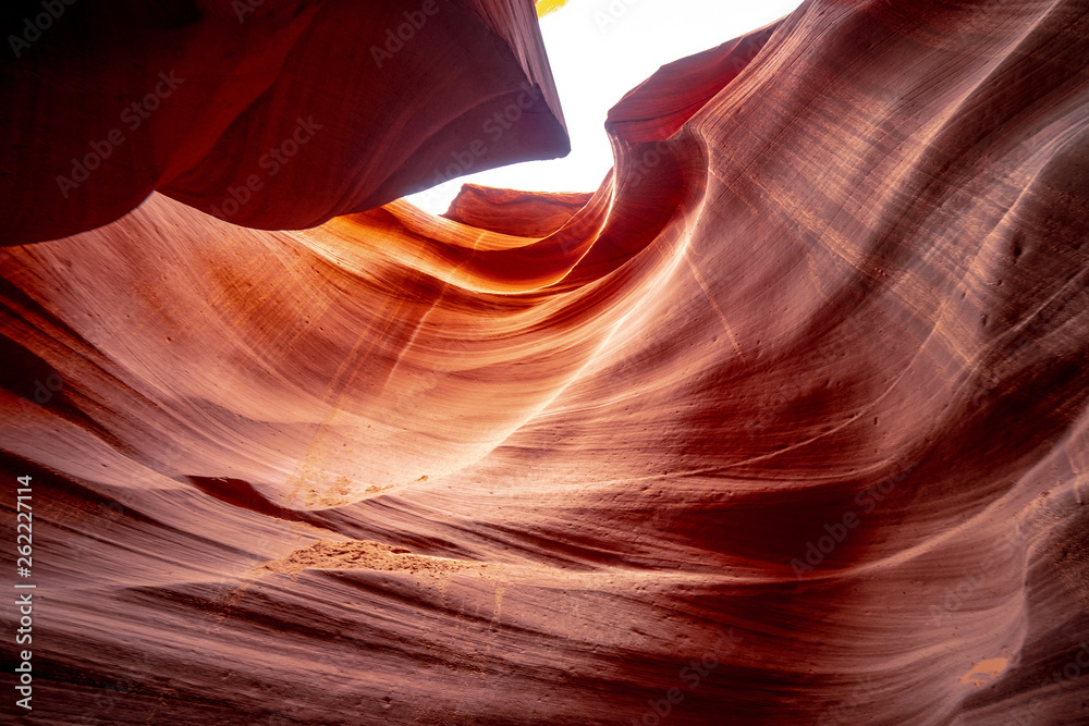 Obraz premium Antelope Canyon - amazing colors of the sandstone rocks - travel photography