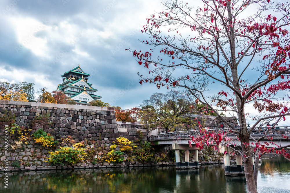 Obraz premium Castello di Osaka