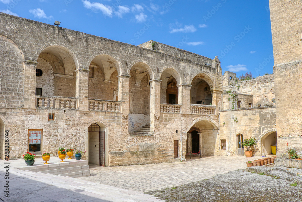Episcopio Castle in Grottaglie, Puglia, Italy 