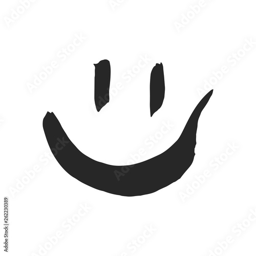 Black Ink Emoticon.