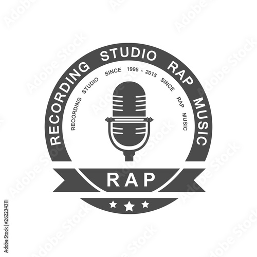 Rap Music Logo.