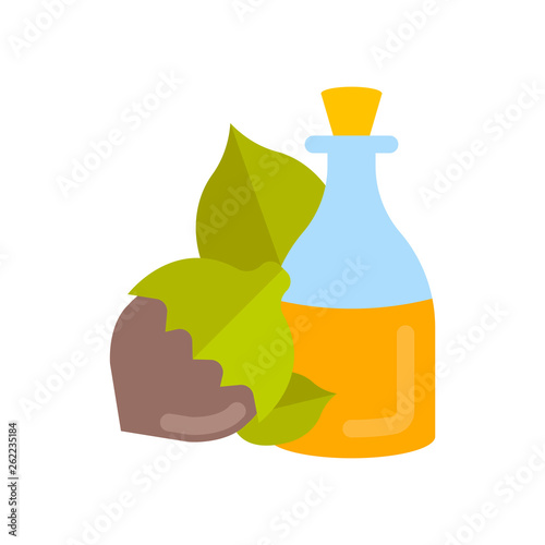 Avocado Oil Illustration