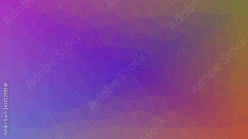 LowPoly Hintergrund, Dreiecke, Polygone, farbenfroh, abstrakte Oberfläche, moderner Hintergrund, Vektorgrafik-Illustration für Ihr Projekt