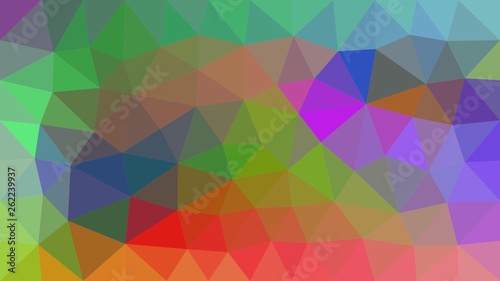 LowPoly Hintergrund, Dreiecke, Polygone, farbenfroh, abstrakte Oberfläche, moderner Hintergrund, Vektorgrafik-Illustration für Ihr Projekt