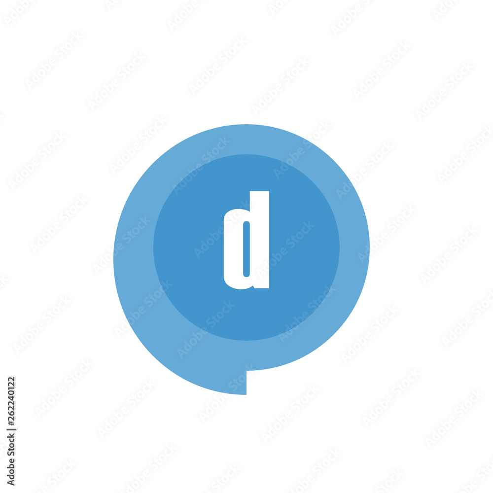 Initial Letter D Logo Template Vector Design Initial Letter D Logo Template Vector Design