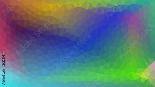 Wallpaper Mural LowPoly Hintergrund, Dreiecke, Polygone, farbenfroh, abstrakte Oberfläche, moderner Hintergrund, Vektorgrafik-Illustration für Ihr Projekt Torontodigital.ca