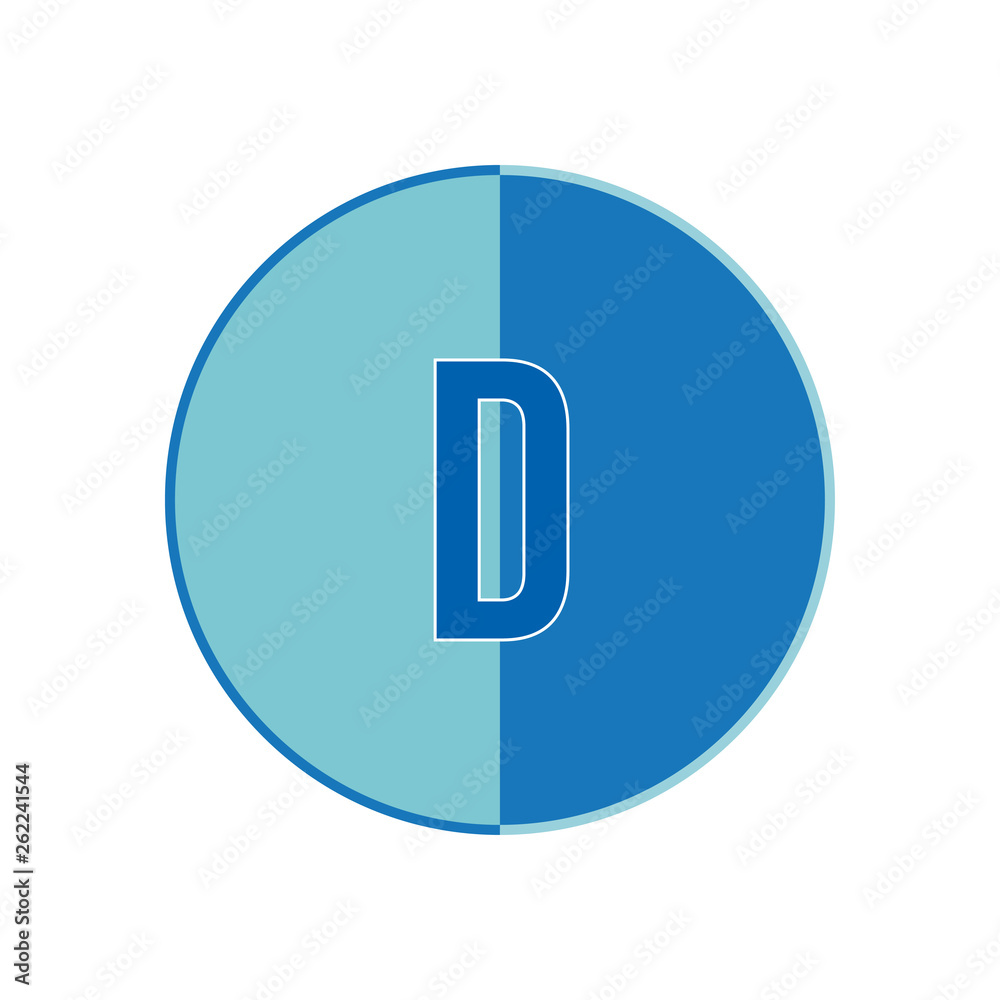 Initial Letter D Logo Template Vector Design Initial Letter D Logo Template Vector Design