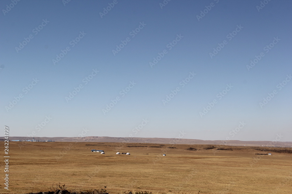 Obraz premium Autumn grassland