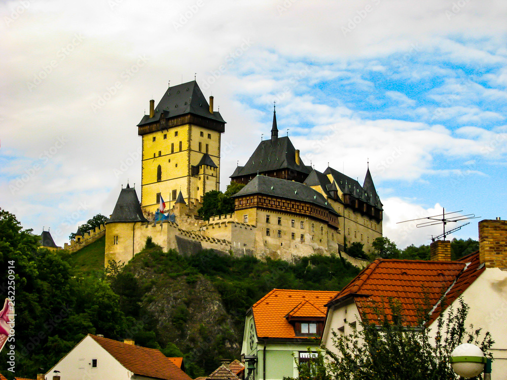 Karlstejn Czech Republic - Beautiful photo of castle