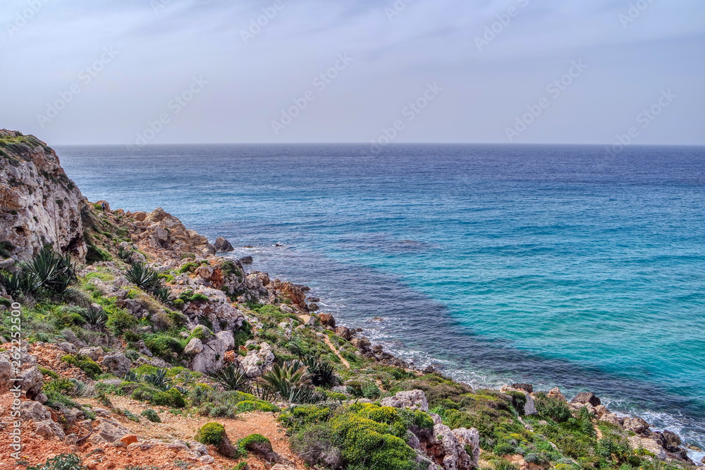 Ghajn Tuffieha Bay, Mgarr, Malta