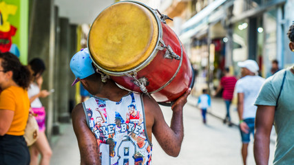 Keuken achterwand Havana Straatdrummer in de straten van Havana  © Daniel Avram