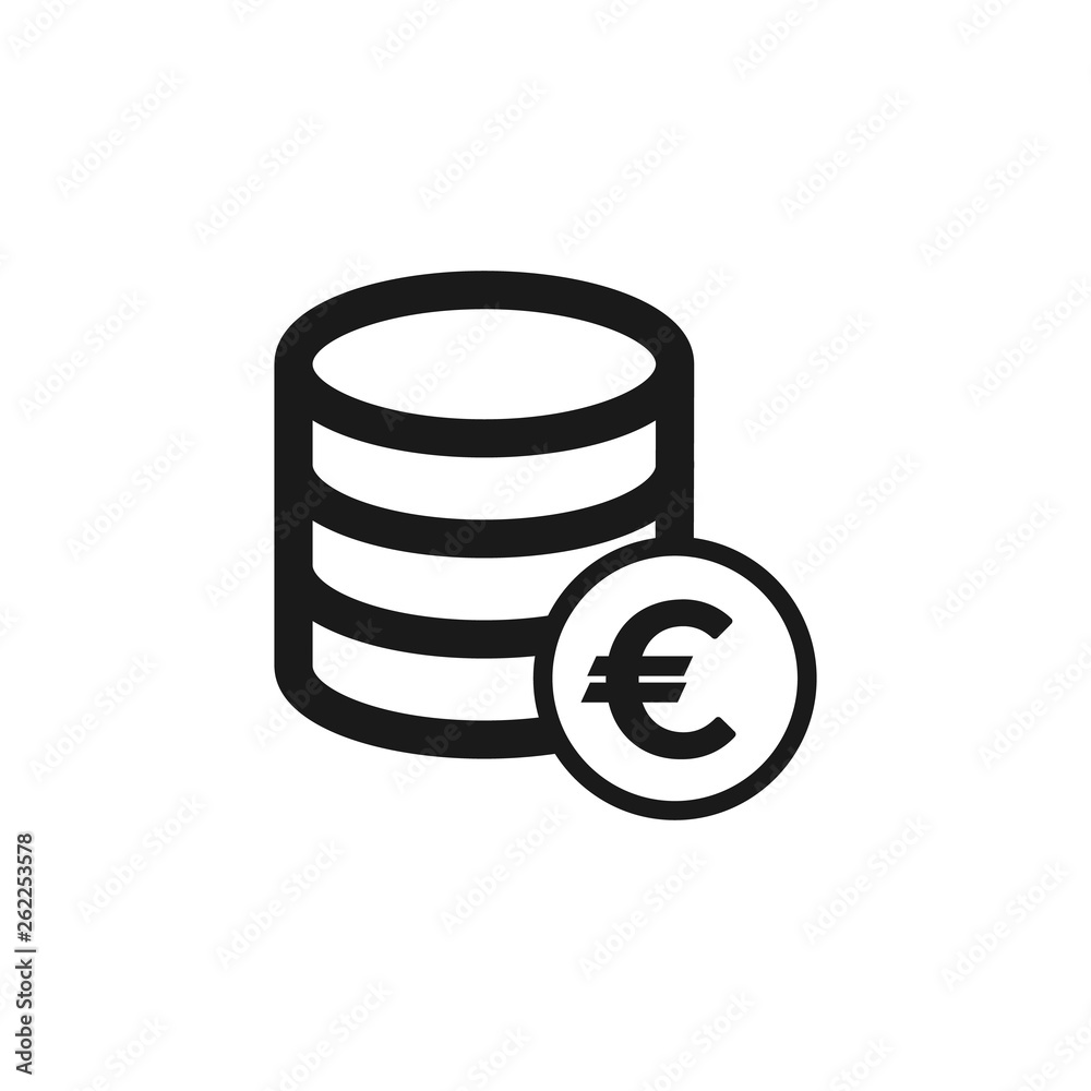 Coins Icon Vector