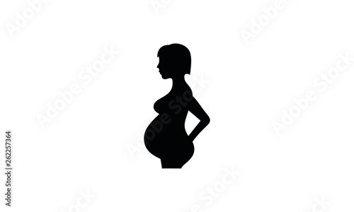Pregnant woman icon