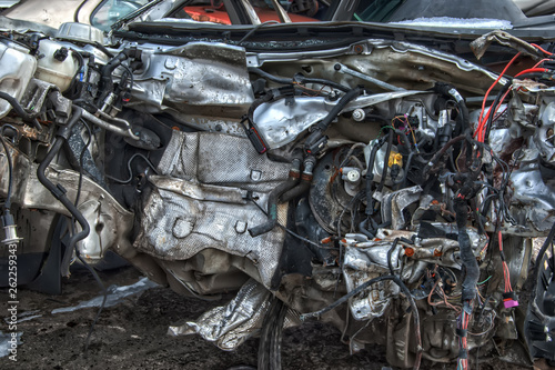 Old Metal on Scrapyard