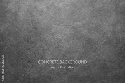 Obraz Beton szary tekstura wektor. Tle kamiennego muru.