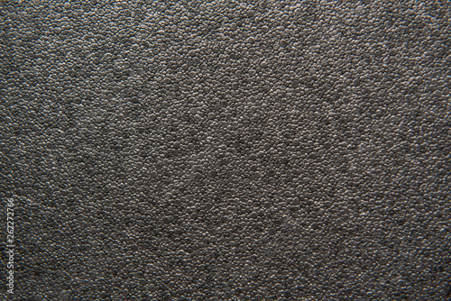 Canvastavla Closeup Black foam texture background.
