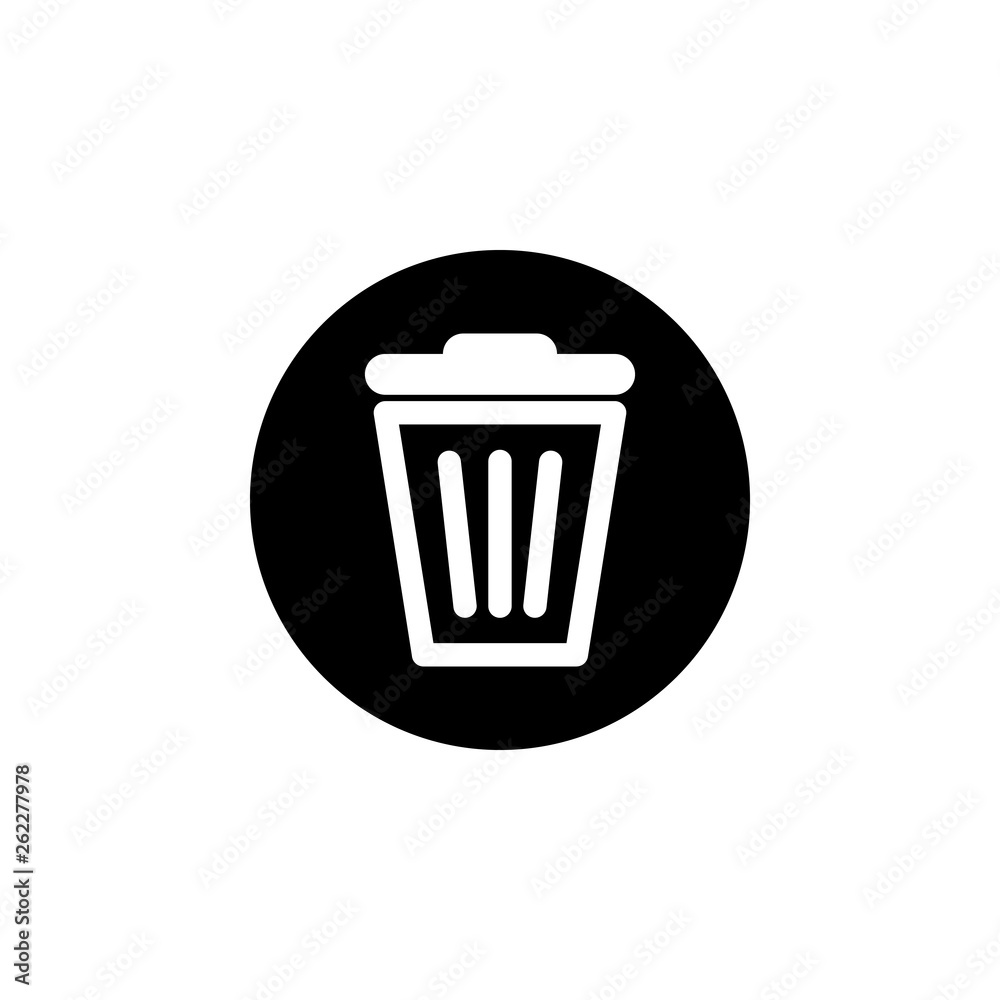 Trash icon vector. trash can icon. Delete icon vector Trash icon vector. trash can icon. Delete icon vector