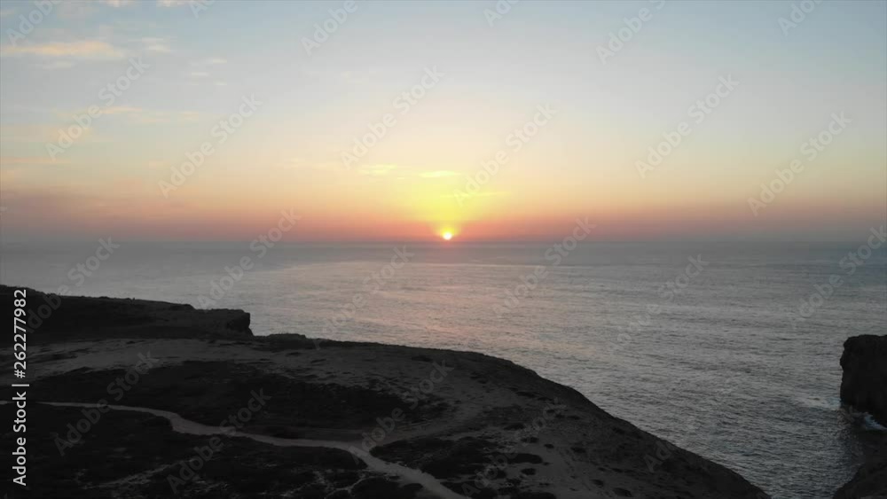 Sunset on the Portugal Sunset on the Portugal