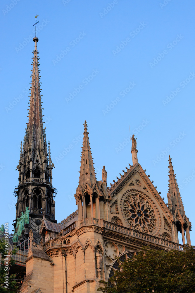 Notre dame de Paris spire