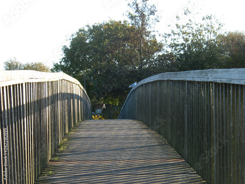 Brücke über einen Bach