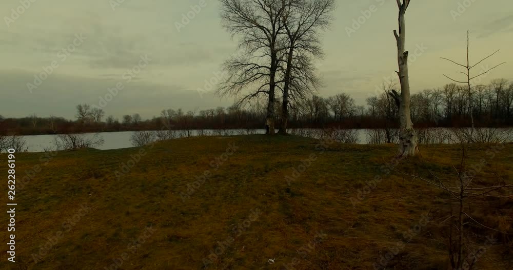 Drone Flight Along Trees Over Lake In Fall.Fields Countryside Landscape During Late Autumn.Aerial View Of Ukraine Landscape In Late Autumn.Aerial Fall.Aerial Late Autumn Landscape On Field Near City. Drone Flight Along Trees Over Lake In Fall.Fields Countryside Landscape During Late Autumn.Aerial View Of Ukraine Landscape In Late Autumn.Aerial Fall.Aerial Late Autumn Landscape On Field Near City.