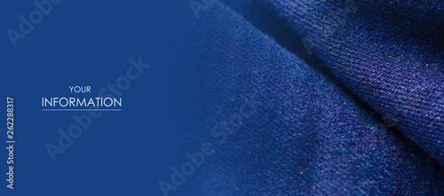 Blue jeans fabric cloth material texture textile macro pattern blur background