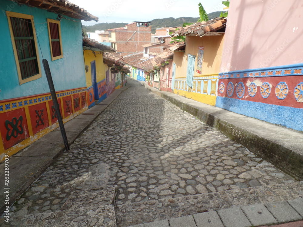 Old colombian city