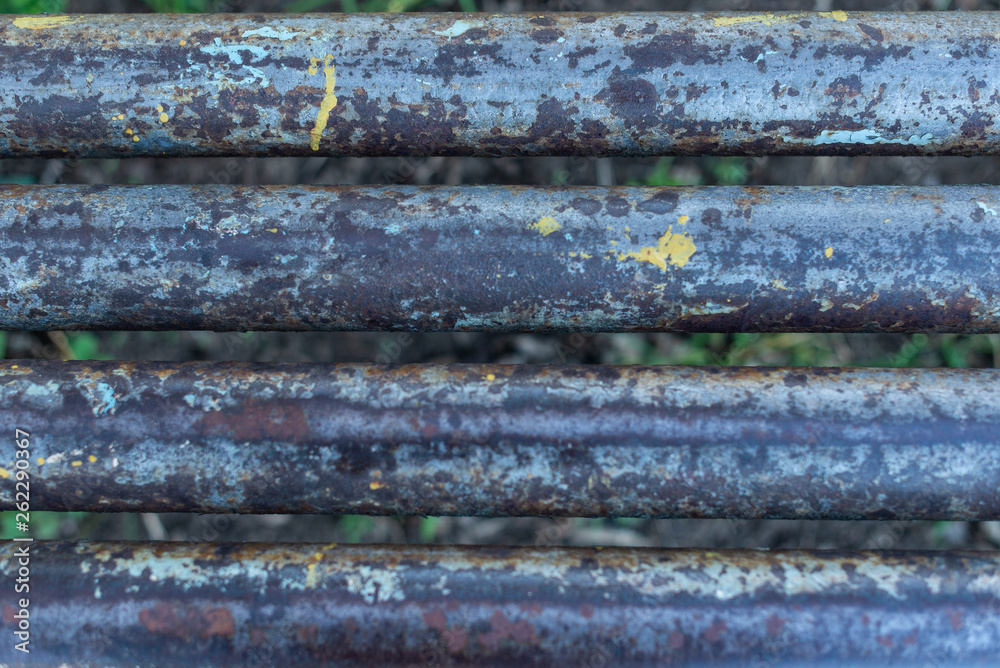 Metal texture with rust, scratches and cracks, background Metal texture with rust, scratches and cracks, background