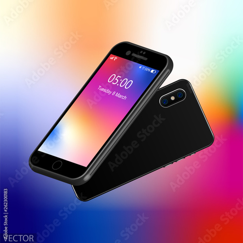 Realistic 3d smartphone
