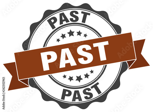 past stamp. sign. seal