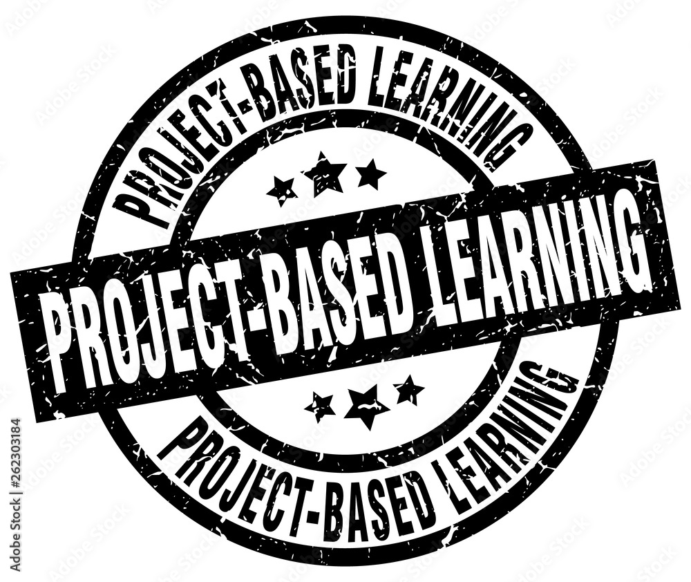 project-based learning round grunge black stamp project-based learning round grunge black stamp