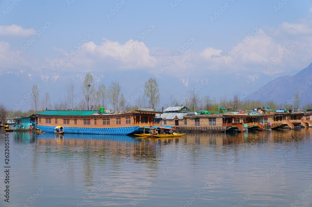 Fototapeta premium view of the river and bridge