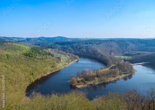 Talsperre Burgkhammer in Thüringen