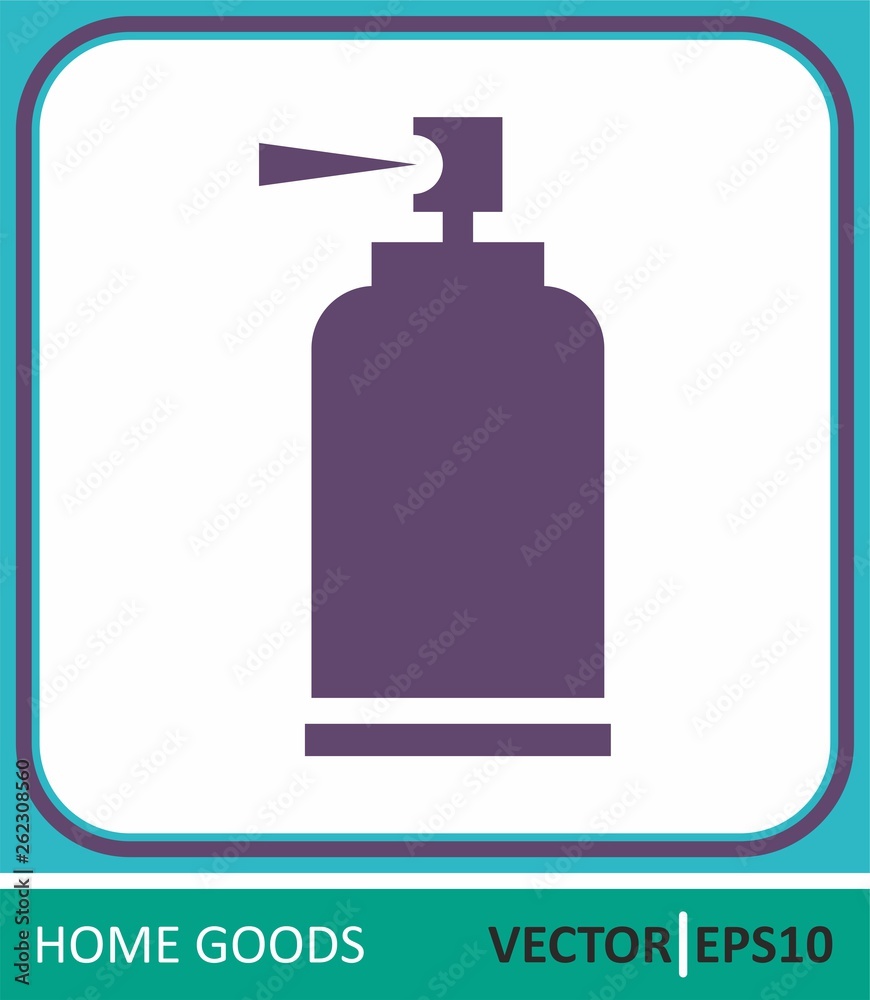 Aerosol spray, cans spray. Simple vector illustration for graphic and web design. Aerosol spray, cans spray. Simple vector illustration for graphic and web design.