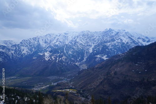 view of the alps