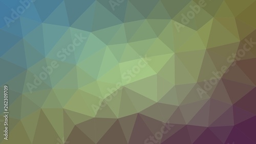 LowPoly Hintergrund, Dreiecke, Polygone, farbenfroh, abstrakte Oberfläche, moderner Hintergrund, Vektorgrafik-Illustration für Ihr Projekt