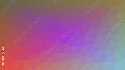 LowPoly Hintergrund, Dreiecke, Polygone, farbenfroh, abstrakte Oberfläche, moderner Hintergrund, Vektorgrafik-Illustration für Ihr Projekt