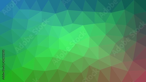 LowPoly Hintergrund, Dreiecke, Polygone, farbenfroh, abstrakte Oberfläche, moderner Hintergrund, Vektorgrafik-Illustration für Ihr Projekt