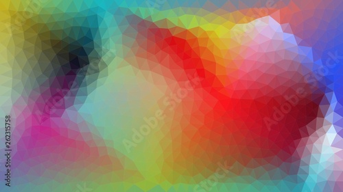 LowPoly Hintergrund, Dreiecke, Polygone, farbenfroh, abstrakte Oberfläche, moderner Hintergrund, Vektorgrafik-Illustration für Ihr Projekt