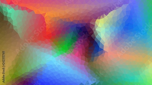 LowPoly Hintergrund, Dreiecke, Polygone, farbenfroh, abstrakte Oberfläche, moderner Hintergrund, Vektorgrafik-Illustration für Ihr Projekt