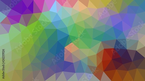 LowPoly Hintergrund  Dreiecke  Polygone  farbenfroh  abstrakte Oberfl  che  moderner Hintergrund  Vektorgrafik-Illustration f  r Ihr Projekt