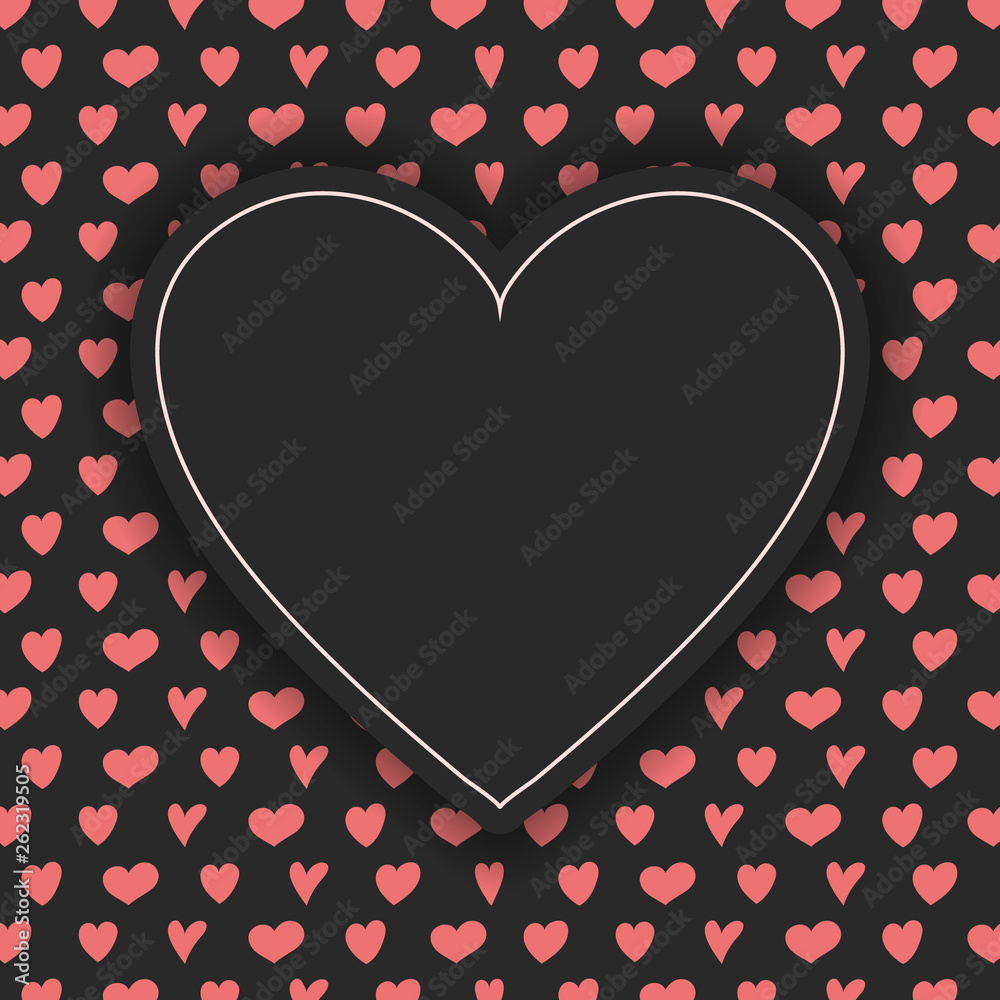 Cute hand drawn hearts - love concept. Mother's Day, Women's Day and Valentine's Day. Vector Cute hand drawn hearts - love concept. Mother's Day, Women's Day and Valentine's Day. Vector