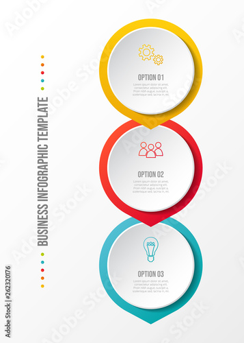 Company milestone with business icons - company timeline. Vector