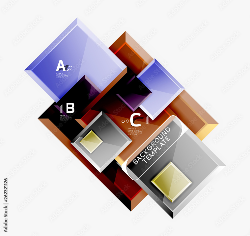 Square geometric composition Square geometric composition