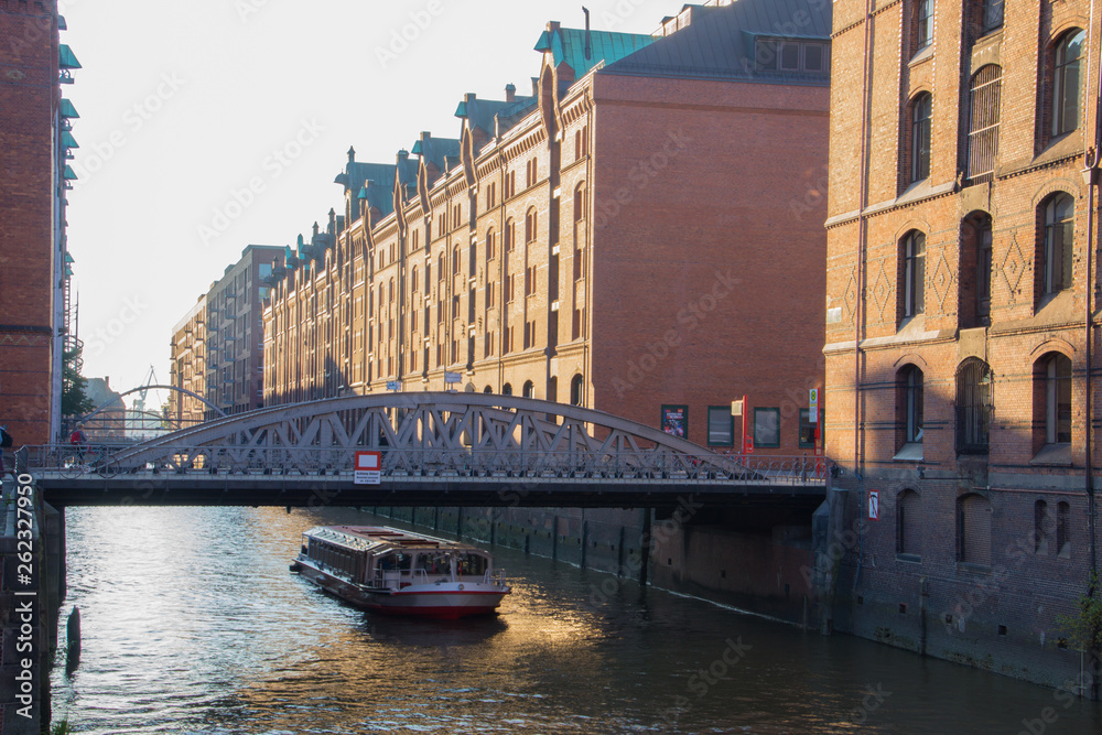 Obraz premium Weltkulturerbe Speicherstadt Hamburg 09