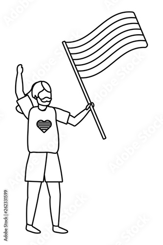 homosexual proud cartoon