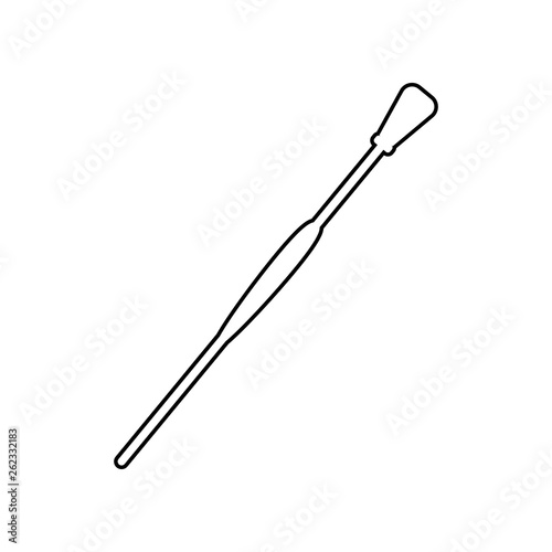 Makeup Brush icon. Element of Beauty salon for mobile concept and web apps icon. Outline, thin line icon for website design and development, app development