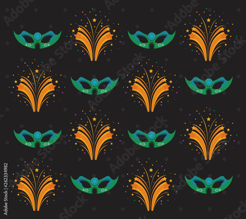 Carnival background patterns