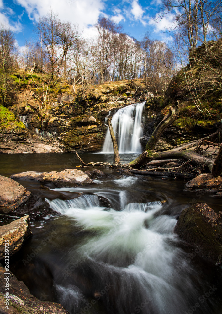 Fototapeta premium waterfall in forest