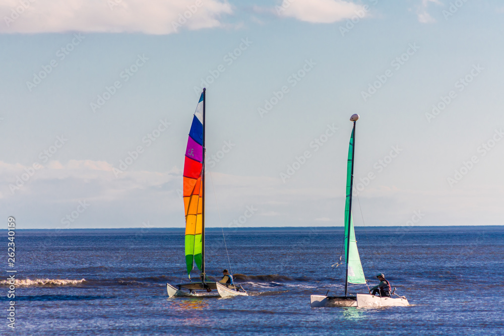 Naklejka premium ST. SIMONS, GEORGIA - January 13, 2019: St Simons Island, Georgia is the perfect retirement location for many seniors.